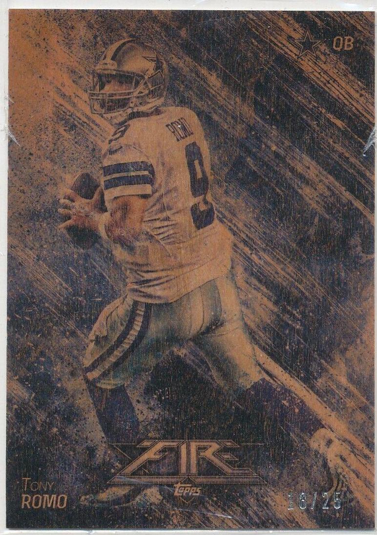 Tony Romo [Fire Wood] #92