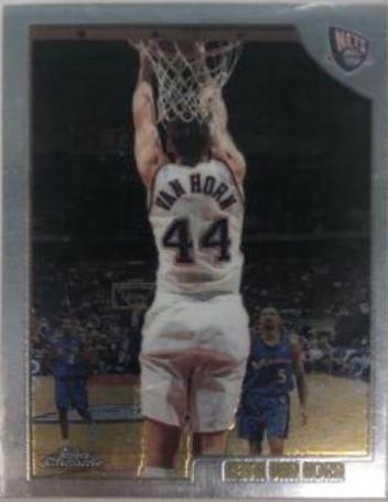 Keith Van Horn #4 Basketball Cards 1998 Topps Chrome