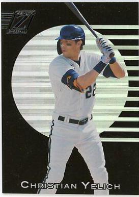 Christian Yelich #2 Baseball Cards 2021 Panini Chronicles Zenith
