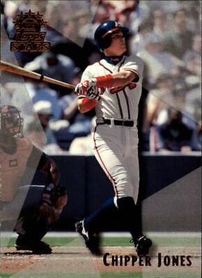 Chipper Jones #2 Baseball Cards 1999 Topps Stars