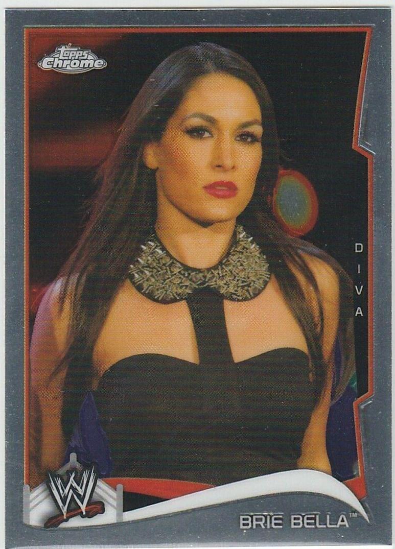 Brie Bella #7 Wrestling Cards 2014 Topps Chrome WWE