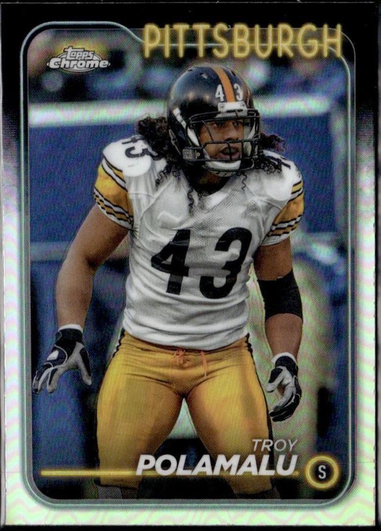 Troy Polamalu [Refractor] #162