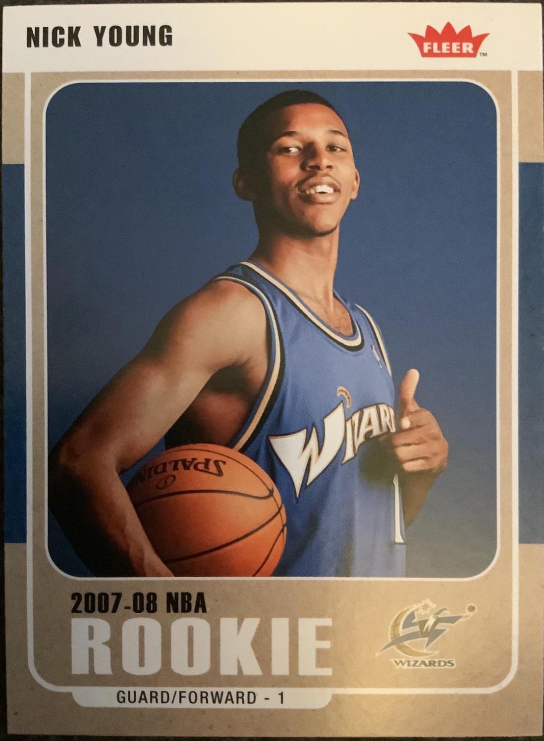 Nick Young #233 2007 Fleer Basketball