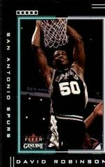 David Robinson #108 Basketball Cards 2001 Fleer Genuine Prices