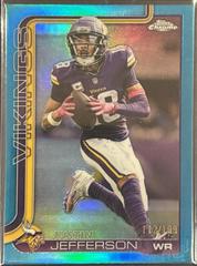 Justin Jefferson [Aqua Refractor] #195 Prices | 2025 Topps Chrome