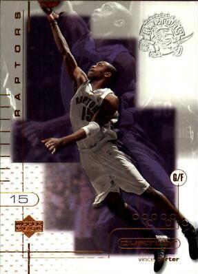 Vince Carter #82 Basketball Cards 2001 Upper Deck Ovation