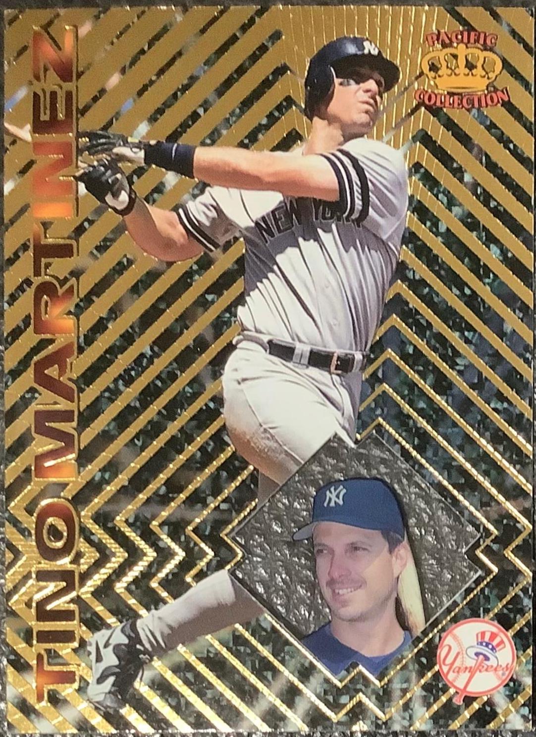 Gino Martinez #52 Baseball Cards 1997 Pacific Crown Collection