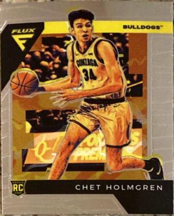 Chet Holmgren #1 Basketball Cards 2022 Panini Chronicles Draft Picks Flux