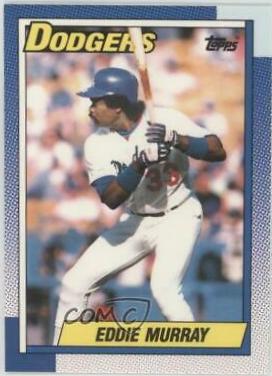 Eddie Murray #305 Baseball Cards 1990 Topps Tiffany
