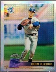 John Olerud [Refractor] #106 Baseball Cards 1996 Topps Chrome Prices