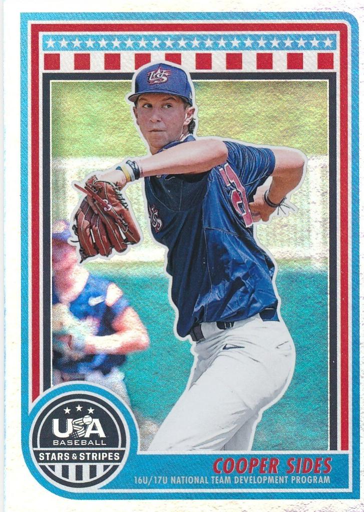 Cooper Sides #178 Baseball Cards 2025 Panini Stars and Stripes