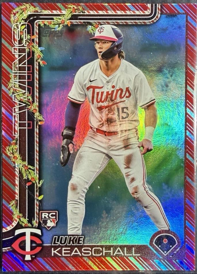 Luke Keaschall [Golden Metallic] #H189 Prices | 2025 Topps Holiday ...