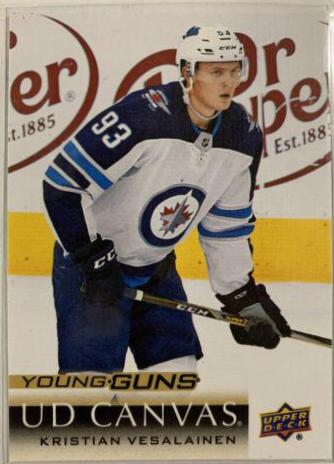 Kristian Vesalainen #C111 Hockey Cards 2018 Upper Deck Canvas