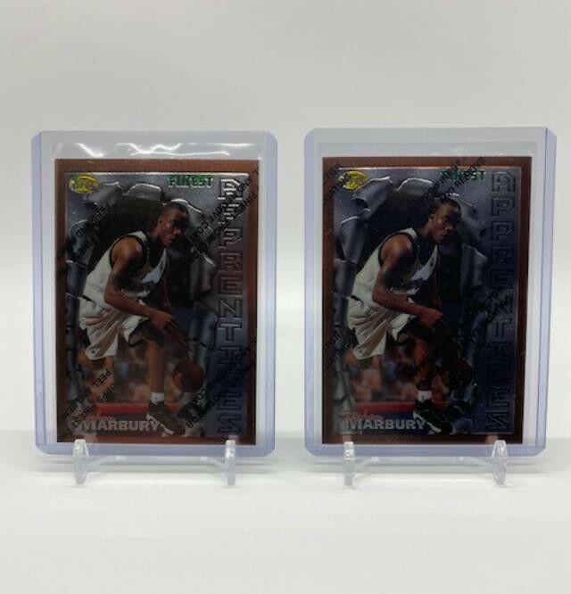 Stephon Marbury #62 Basketball Cards 1996 Finest