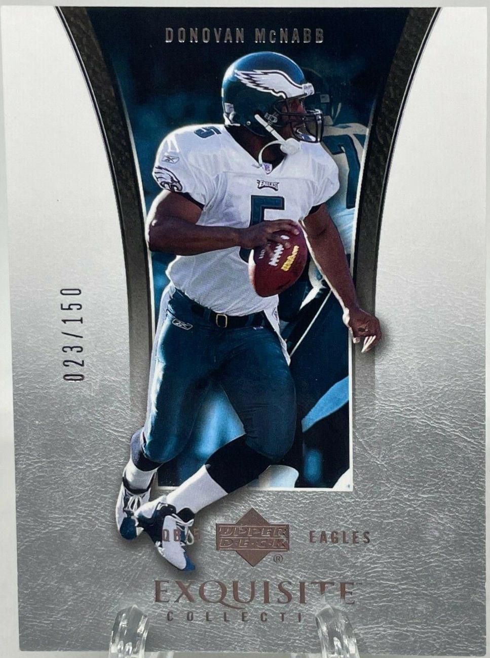 Donovan McNabb #30 Football Cards 2005 Upper Deck Exquisite Collection