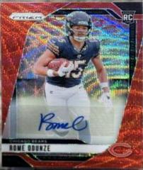 Rome Odunze [Red Wave] #385 Prices | 2024 Panini Prizm Autograph