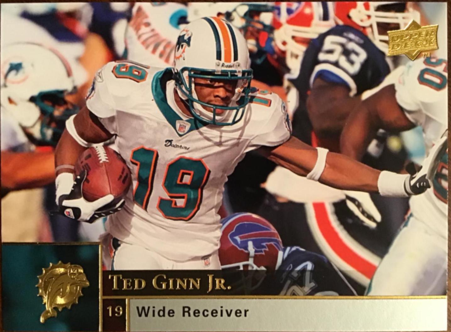 Ted Gunn Jr #106 Football Cards 2009 Upper Deck