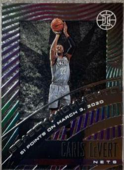 Caris LeVert #3 Basketball Cards 2019 Panini Illusions Season Highlights