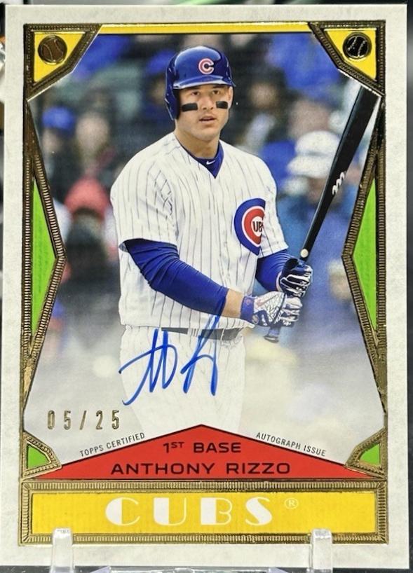 Anthony Rizzo #BC2-AR 2018 Topps Brooklyn Collection Autographs Baseball