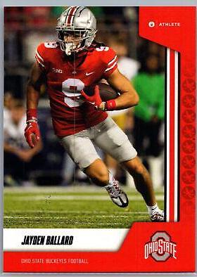 Jayden Ballard #44 Football Cards 2023 ONIT Athlete Ohio State Buckeyes
