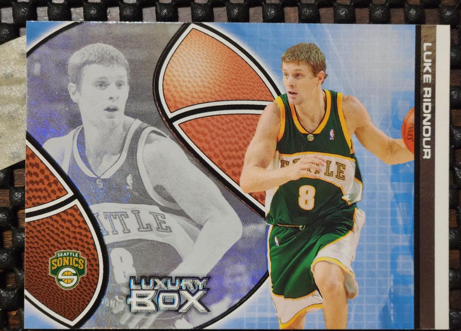 Luke Ridnour #35 Basketball Cards 2005 Topps Luxury Box