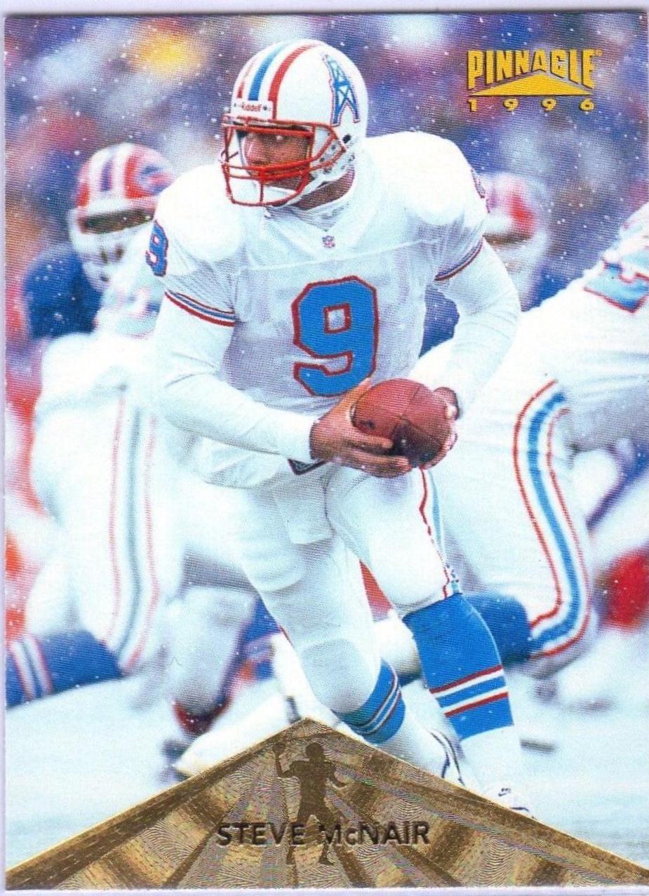 Steve McNair #8 Football Cards 1996 Pinnacle