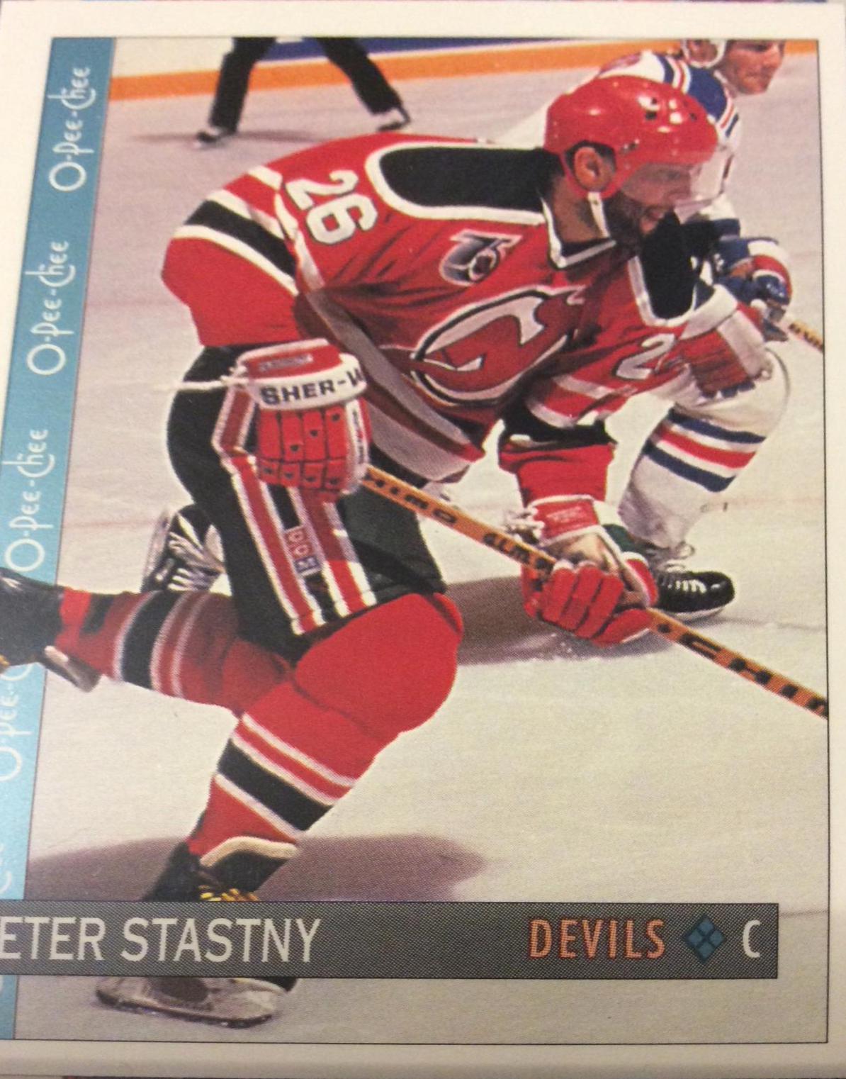 Peter Stastny #216 Hockey Cards 1992 O-Pee-Chee