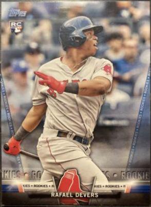 Rafael Devers #S-56 Baseball Cards 2018 Topps Salute