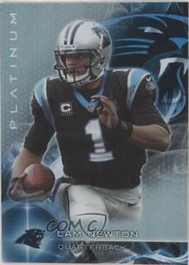 Cam Newton #2 Football Cards 2015 Topps Platinum