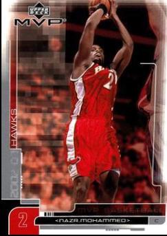 Nazr Mohammed #5 Basketball Cards 2002 Upper Deck MVP