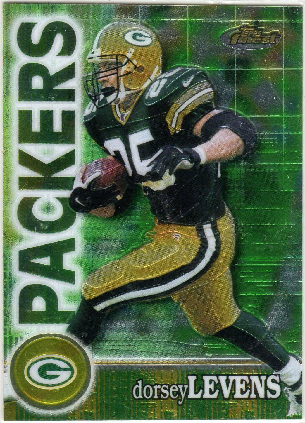 Dorsey Levens #8 Football Cards 2000 Topps Finest