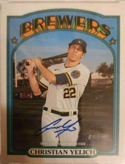 Christian Yelich Real One Autographs