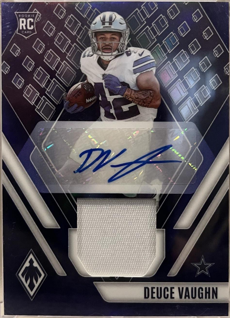 Deuce Vaughn [Blue] #RAJ-DV