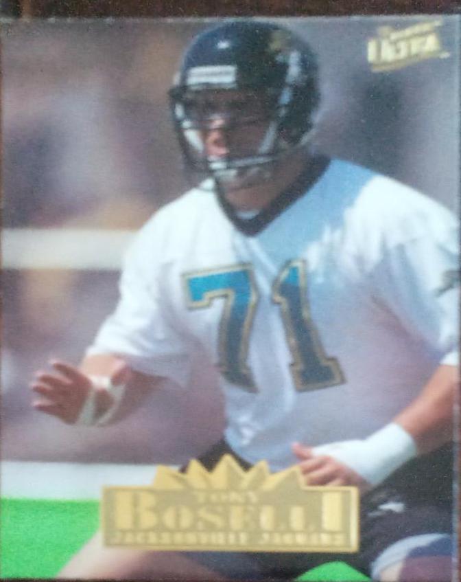 Tony Boselli #140 Football Cards 1995 Ultra All Rookie Team