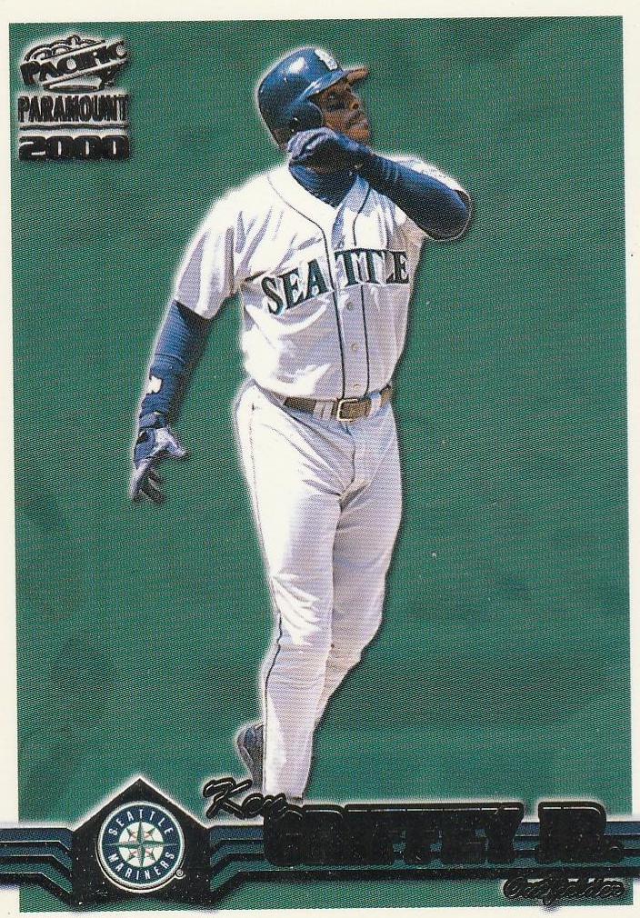 Ken Griffey Jr #220 Baseball Cards 2000 Pacific Paramount Update