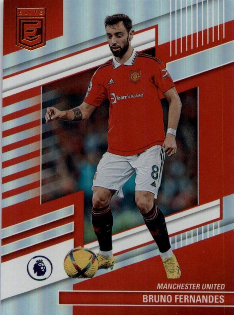 Bruno Fernandes #133 2022 Panini Donruss Elite Premier League