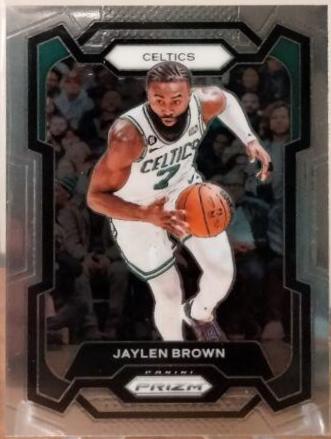 Jaylen Brown #31 Basketball Cards 2023 Panini Prizm