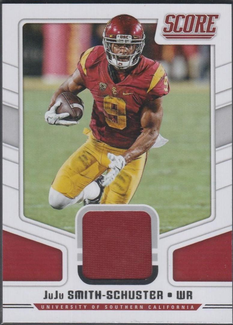 JuJu Smith-Schuster #9 Football Cards 2018 Score Collegiate Jerseys