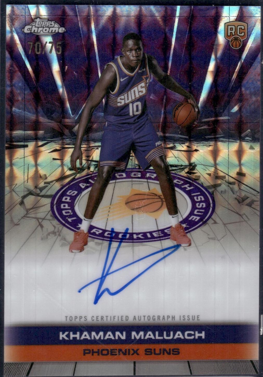 Khaman Maluach [Refractor Purple] #TAIR-KM