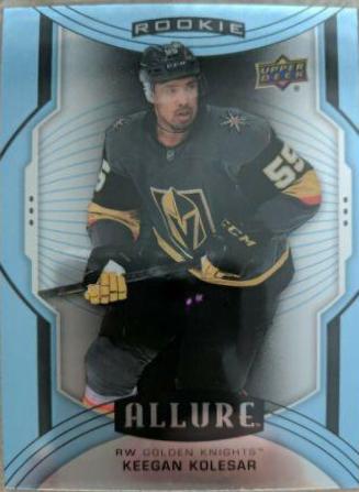 Keegan Kolesar #109 Hockey Cards 2020 Upper Deck Allure