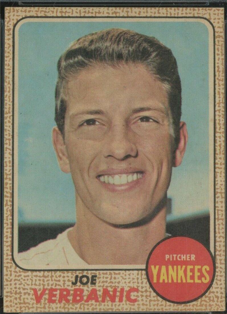 Joe Verbanic #29 Baseball Cards 1968 Venezuela Topps