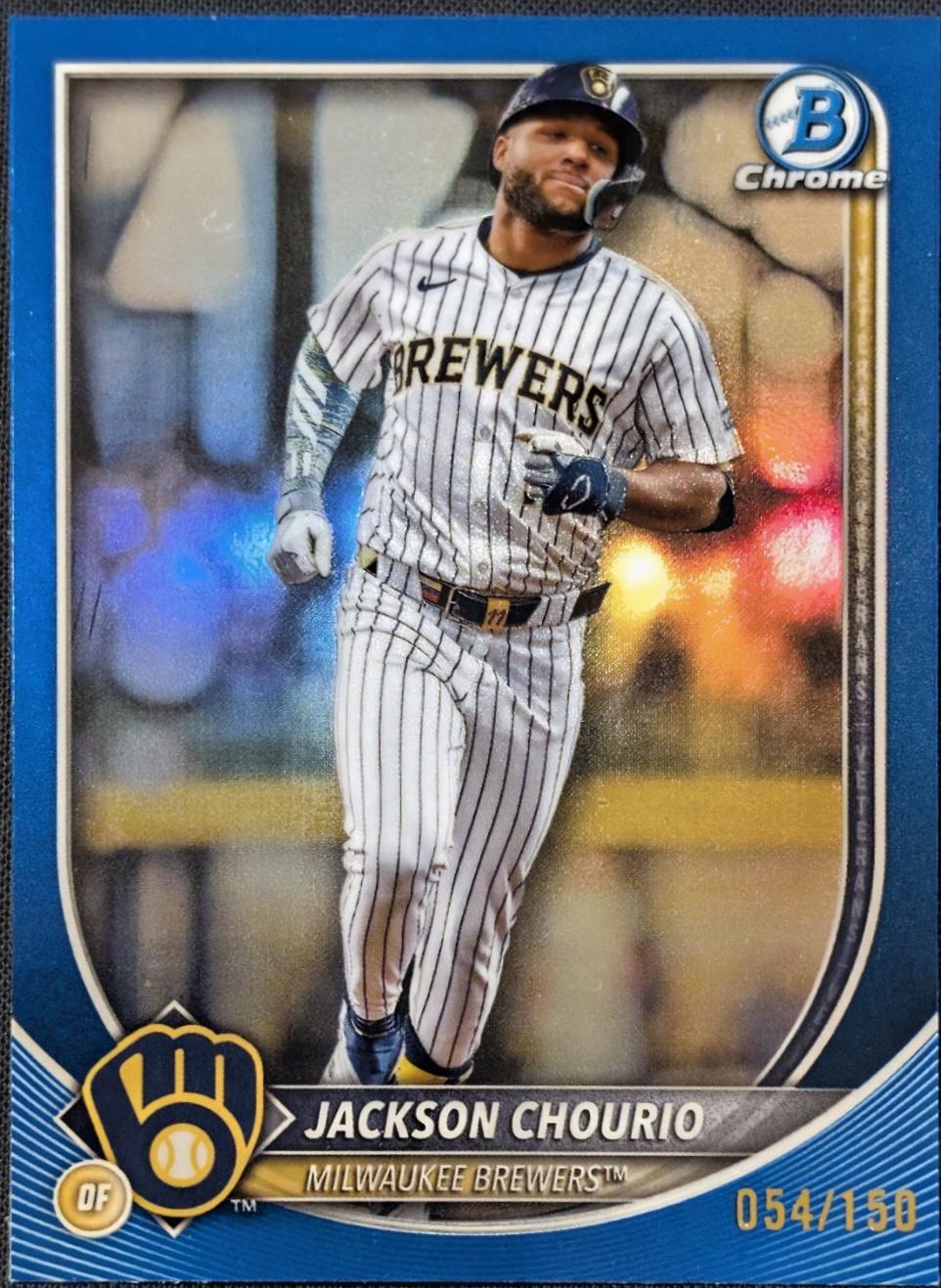 Jackson Chourio [Blue Wave] #40