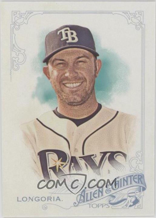 Evan Longoria #38 Baseball Cards 2015 Topps Allen & Ginter