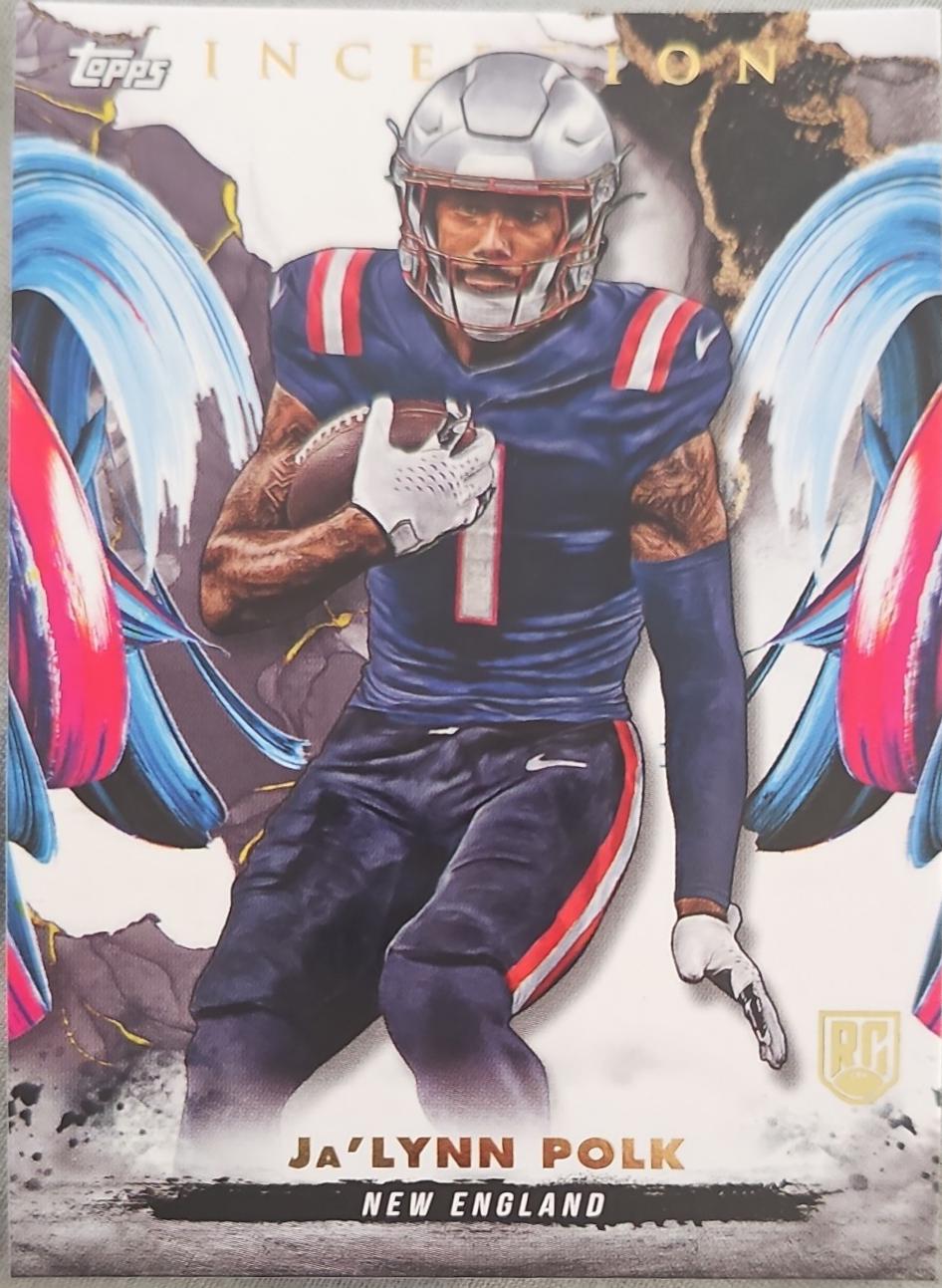 Ja'Lynn Polk #185 Football Cards 2024 Topps Inception