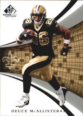 Deuce McAllister #60 2004 Sp Game Used Football