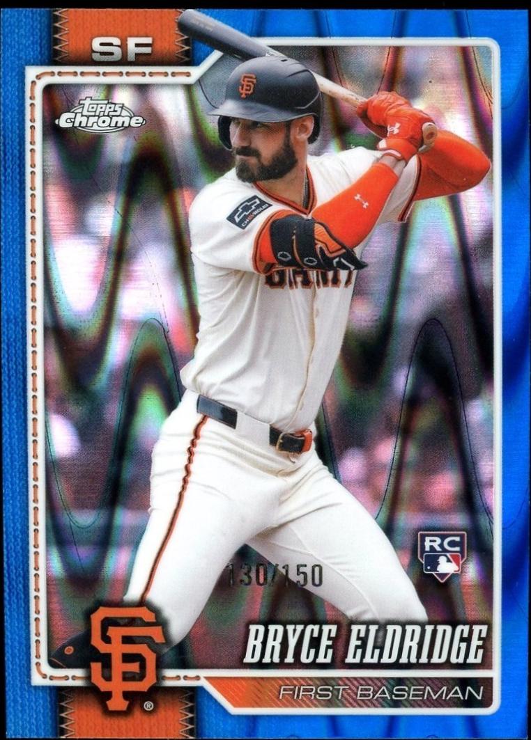 2026 Bryce Eldridge [Blue Raywave Refractor] #254