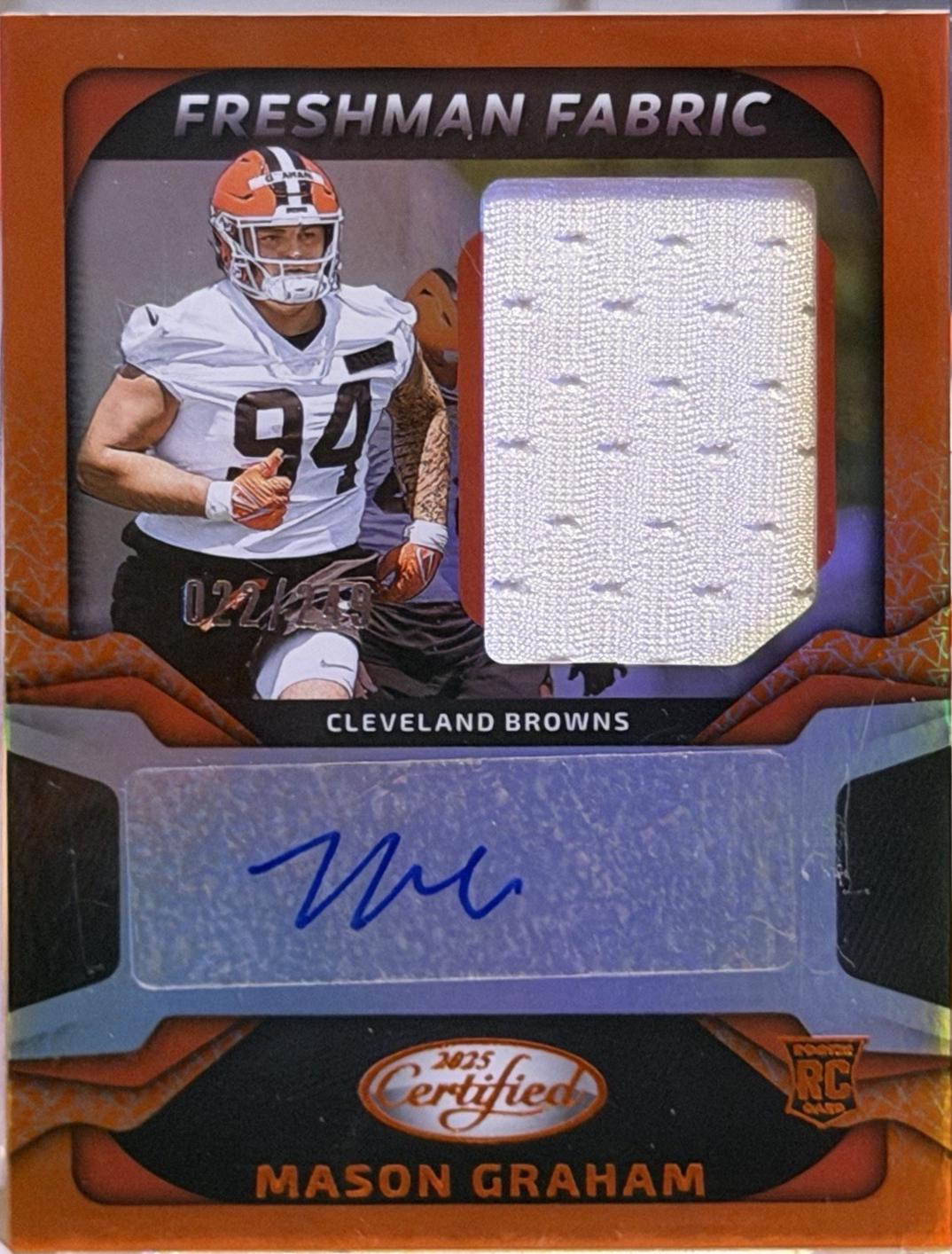 Mason Graham [Mirror Orange] #FBC-MGM