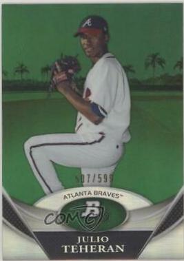 Julio Teheran #BPP73 2011 Bowman Platinum Baseball Prospects