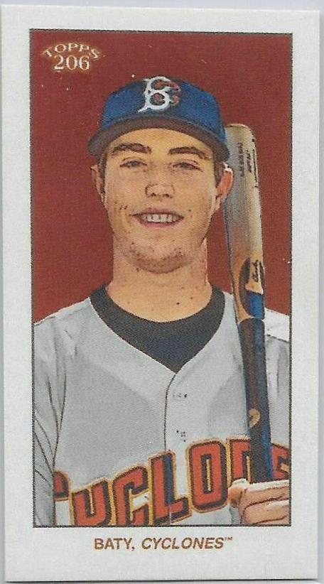Brett Baty Baseball Cards 2020 Topps 206