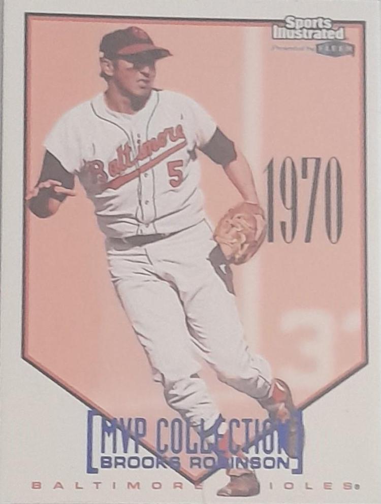 Brooks Robinson #2MC Baseball Cards 1998 Sports Illustrated World Series Fever MVP Collection